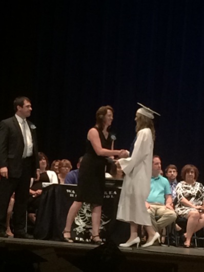 My Niece, Kaitlin Getting Her Diploma
